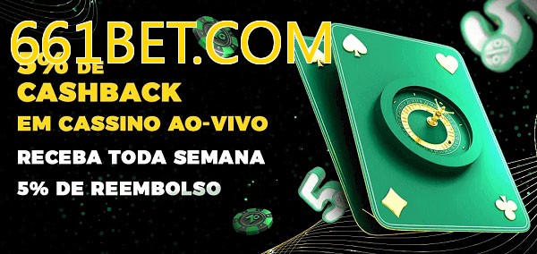 Promoções do cassino ao Vivo 661BET.COM